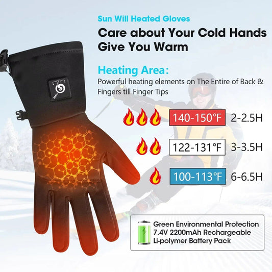 HeatPalm™ - Women's Electric Heated Gloves 50% Off - Luau Loot