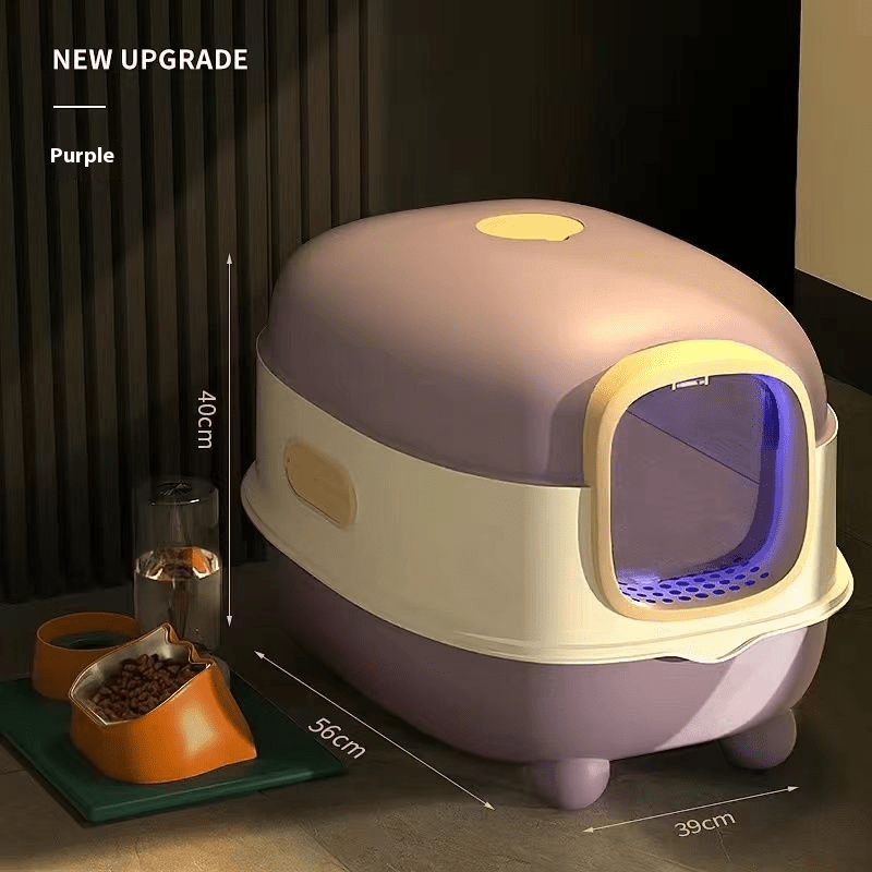 LitterPan™ - UV Sterilization Litter Box NOT SELF CLEANING 50% Off - Luau Loot