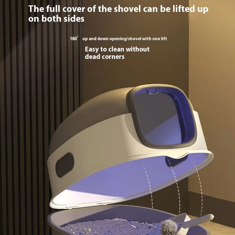 LitterPan™ - UV Sterilization Litter Box NOT SELF CLEANING 50% Off - Luau Loot