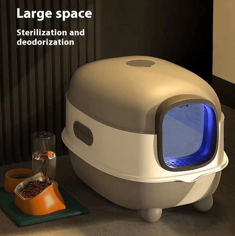 LitterPan™ - UV Sterilization Litter Box NOT SELF CLEANING 50% Off - Luau Loot