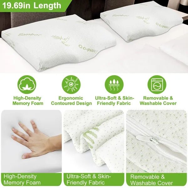 MoonPillow™ - Bamboo Memory Pillow 50% Off - Luau Loot