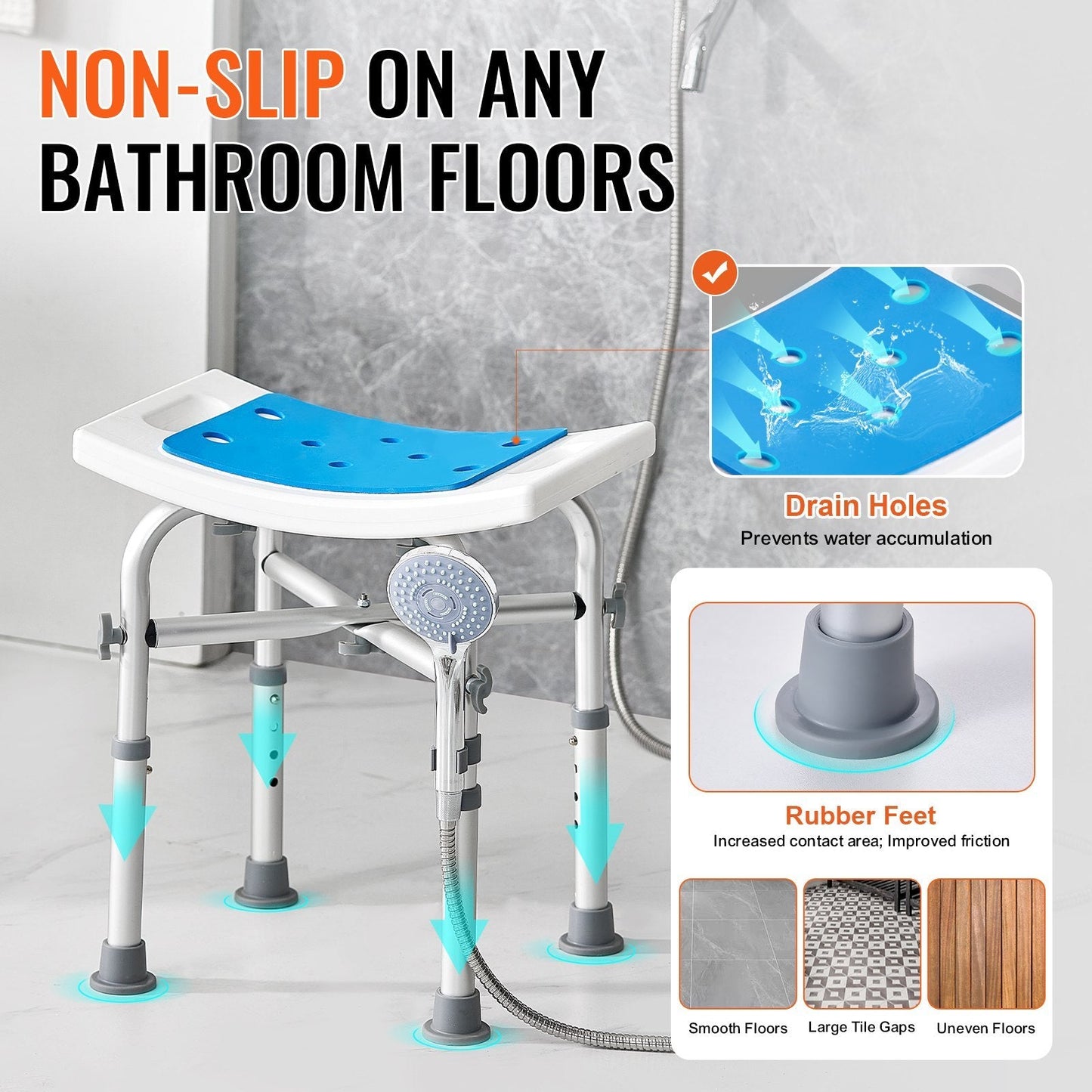Versabath™ - Shower Chair 50% Off - Luau Loot