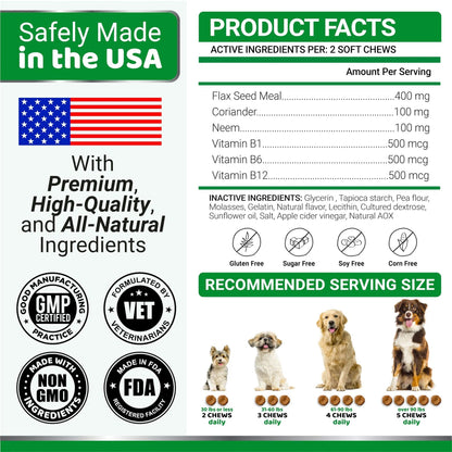YUMA's™ - Natural Dog Flea and Tick Treatment Chewable Supplement 50% Off