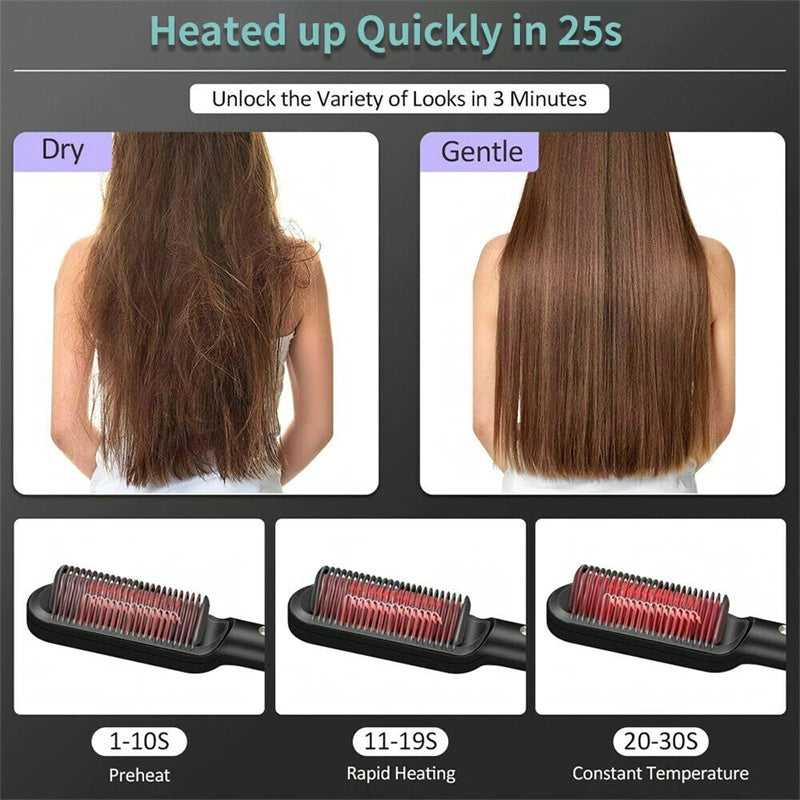 NuHair™ - 2 in 1 Hair Straightener 25% Off - Luau Loot