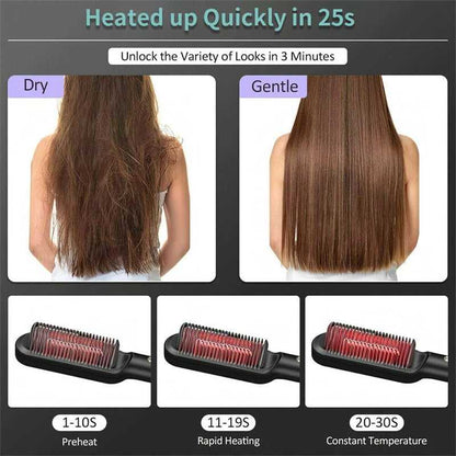 NuHair™ - 2 in 1 Hair Straightener 25% Off - Luau Loot