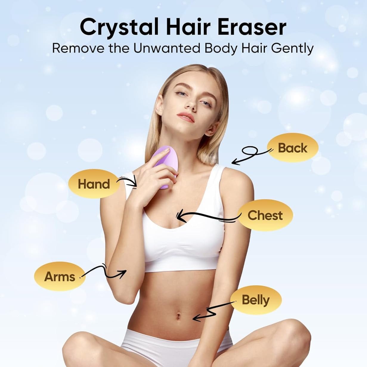 CJeer™ - Crystal Exfoliator To Ditch Hair And Dead Skin 50% Off - Luau Loot
