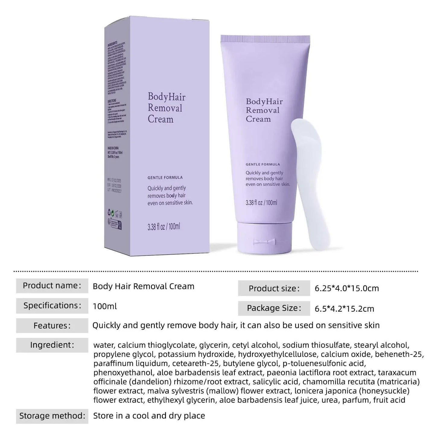 BareBliss™ - Body Hair Removal Cream