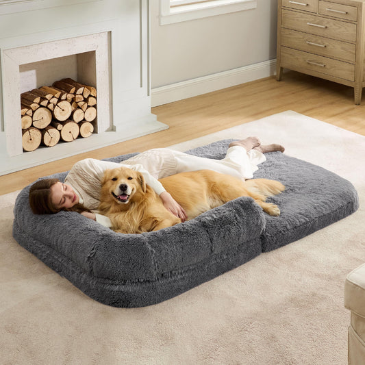 BarkBeds™ - Human Dog Bed - Luau Loot