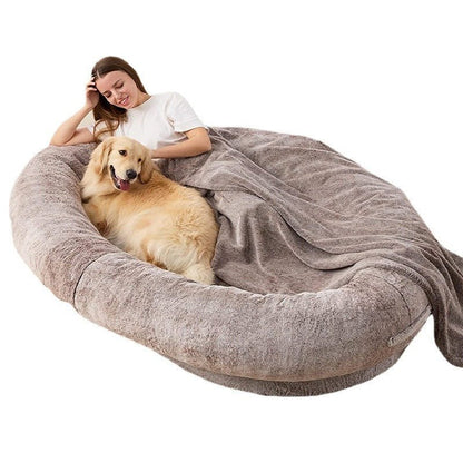 BarkBeds™ - Human Dog Bed - Luau Loot