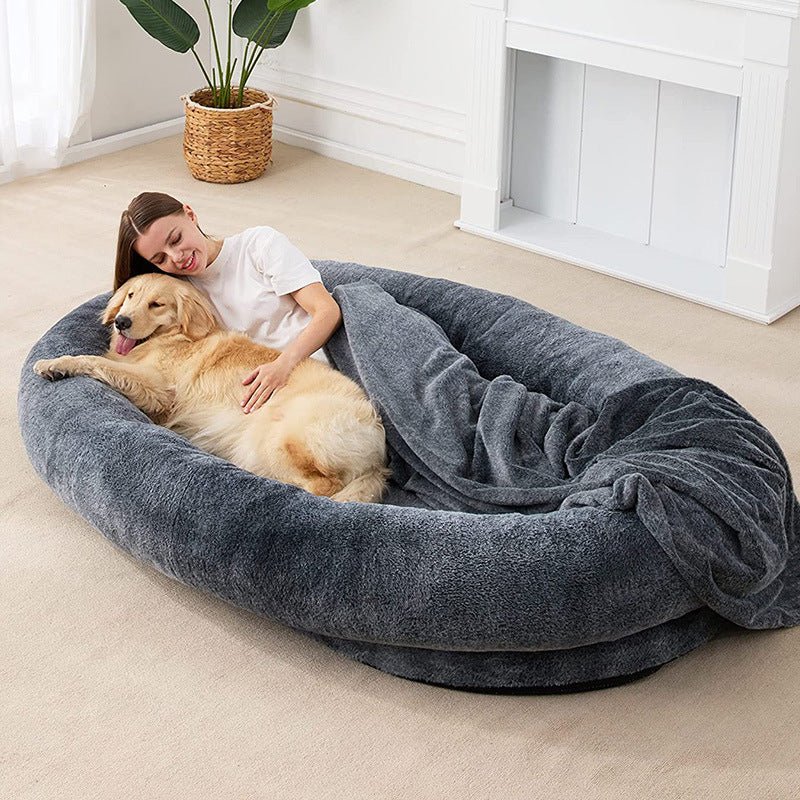 BarkBeds™ - Human Dog Bed - Luau Loot