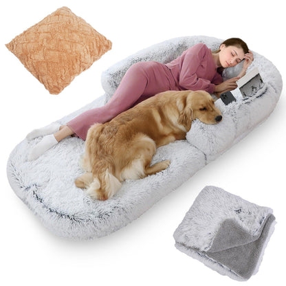 Cushie™ - Human Dog Bed - Luau Loot