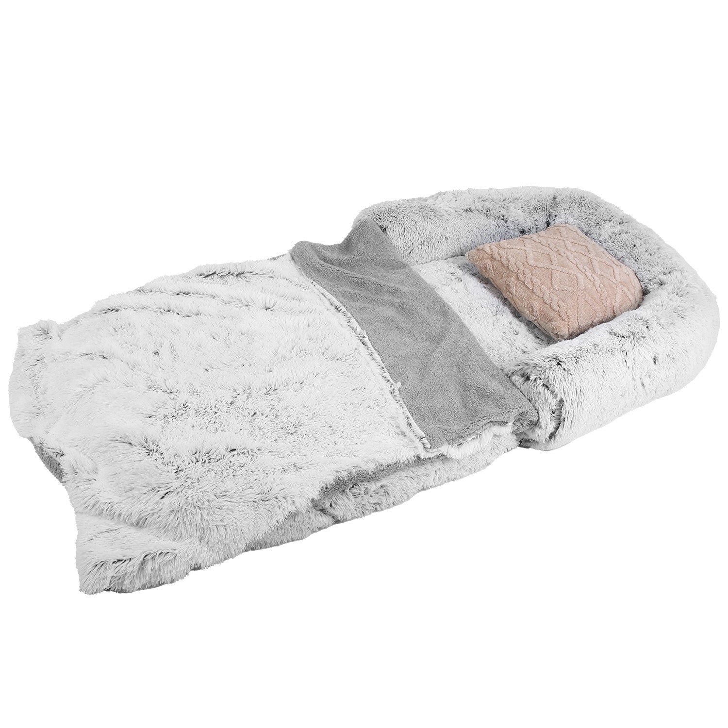 Cushie™ - Human Dog Bed - Luau Loot