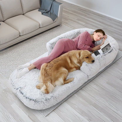 Cushie™ - Human Dog Bed - Luau Loot