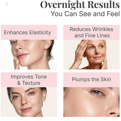 DewCell™ - Collagen Veil Overnight Facial Mask 50% Off - Luau Loot