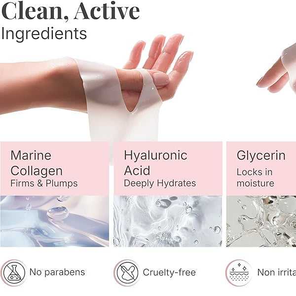 DewCell™ - Collagen Veil Overnight Facial Mask 50% Off - Luau Loot