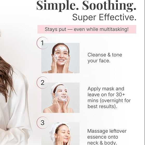 DewCell™ - Collagen Veil Overnight Facial Mask 50% Off - Luau Loot