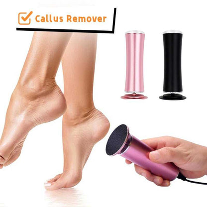 Electric Foot Callus Remover Foot Care File Heels Dead Skin Pedicure Tool Electronic Foot Grinder And Replacement Sandpaper - Luau Loot