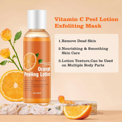 Exfolia™ - Orange Oil Peeling Lotion For Hydration And Removing Dead Skin 50% Off - Luau Loot