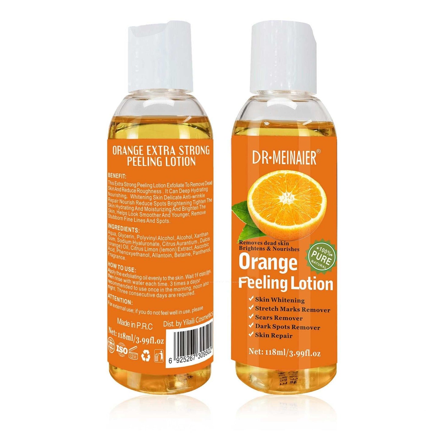 Fresh Orange Peeling Oil Remove Dead Skin From Hands And Feet - Luau Loot