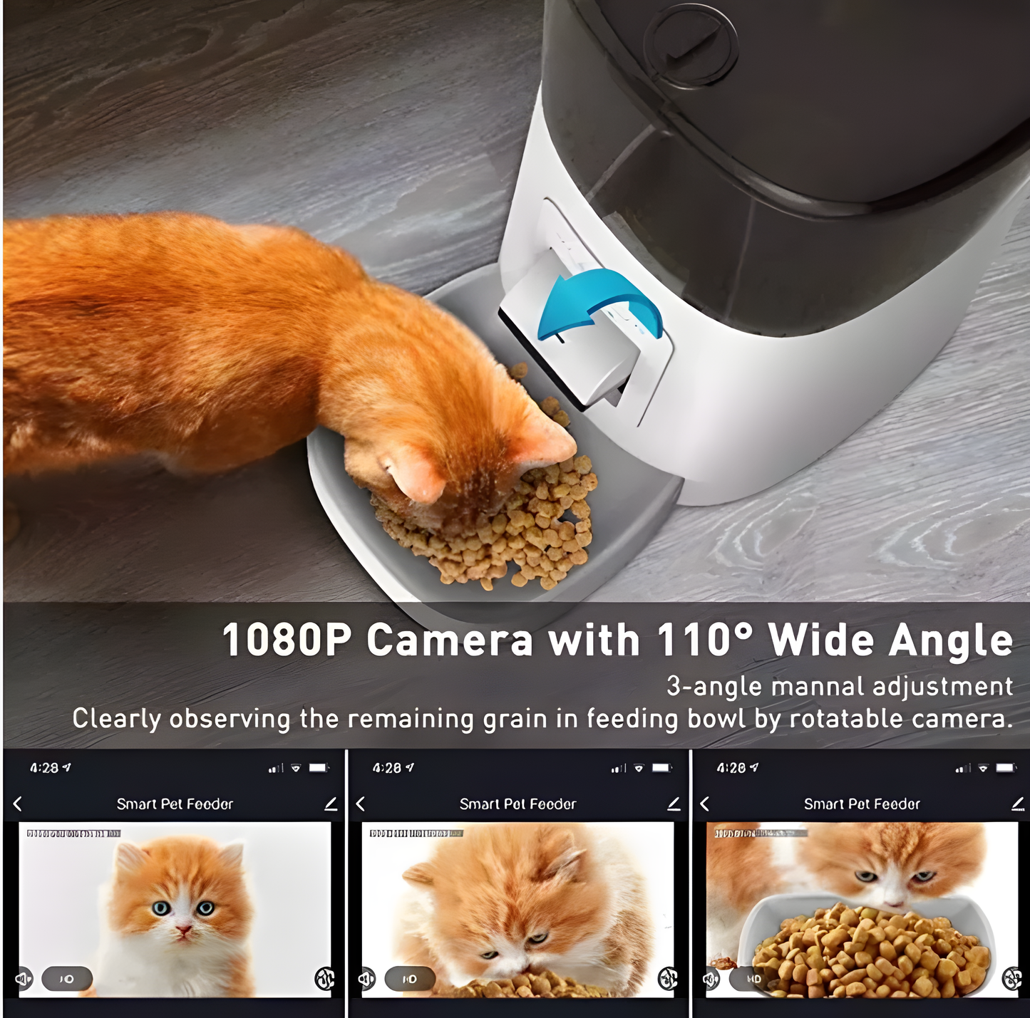 PetCam™ - Smart Wifi Pet Feeder