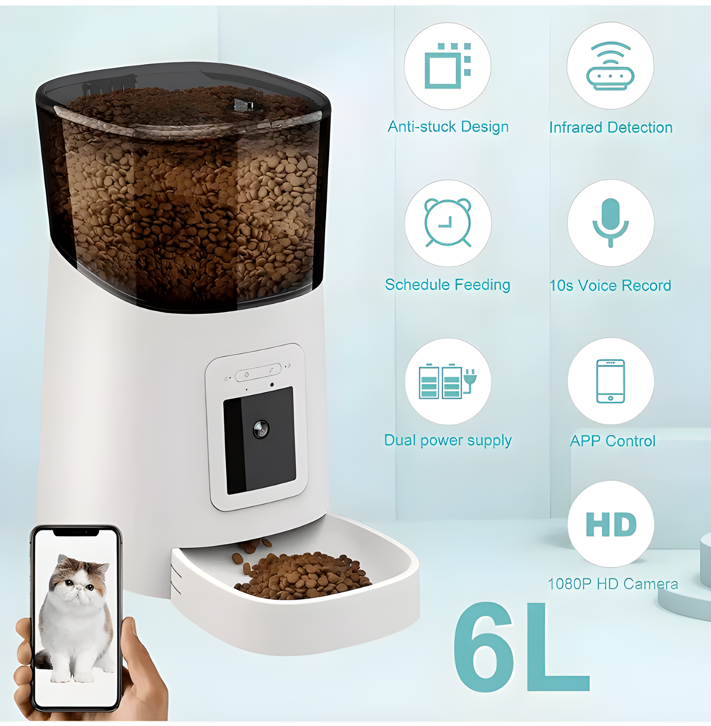 PetCam™ - Smart Wifi Pet Feeder