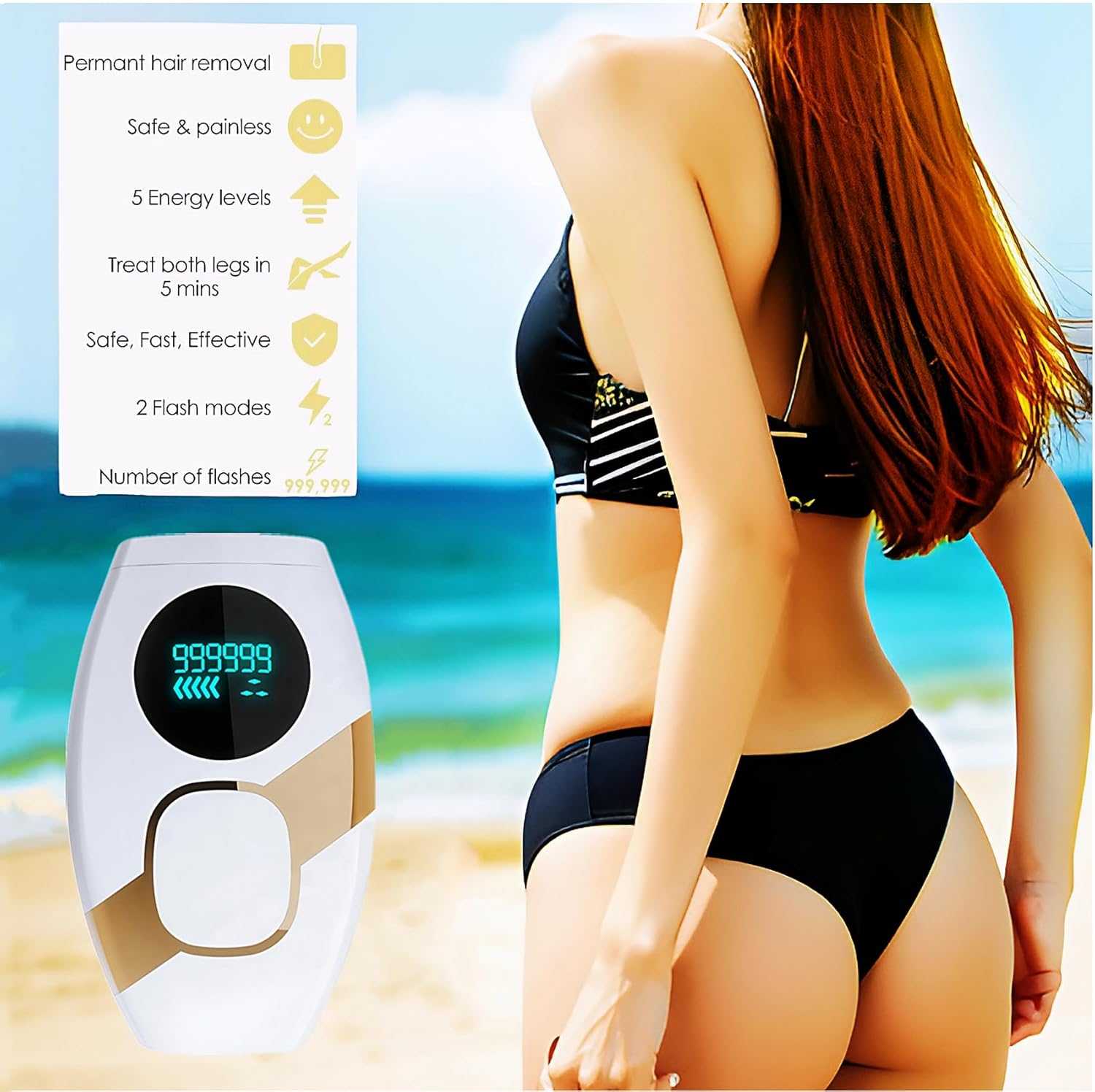 LazerLux™  - Lazer Hair Remover 50% Off - Luau Loot