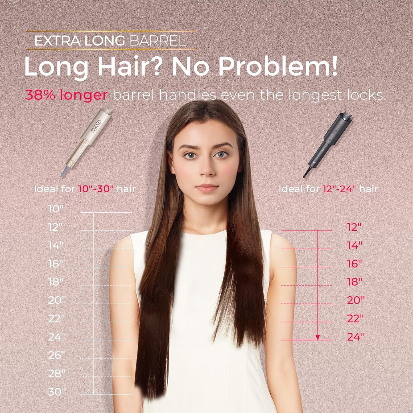 LuxeCurl™ - Cordless Hair Curler 50% Off - Luau Loot