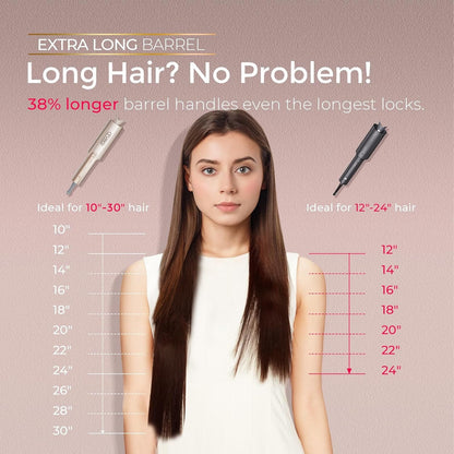 LuxeCurl™ - Cordless Hair Curler 50% Off - Luau Loot