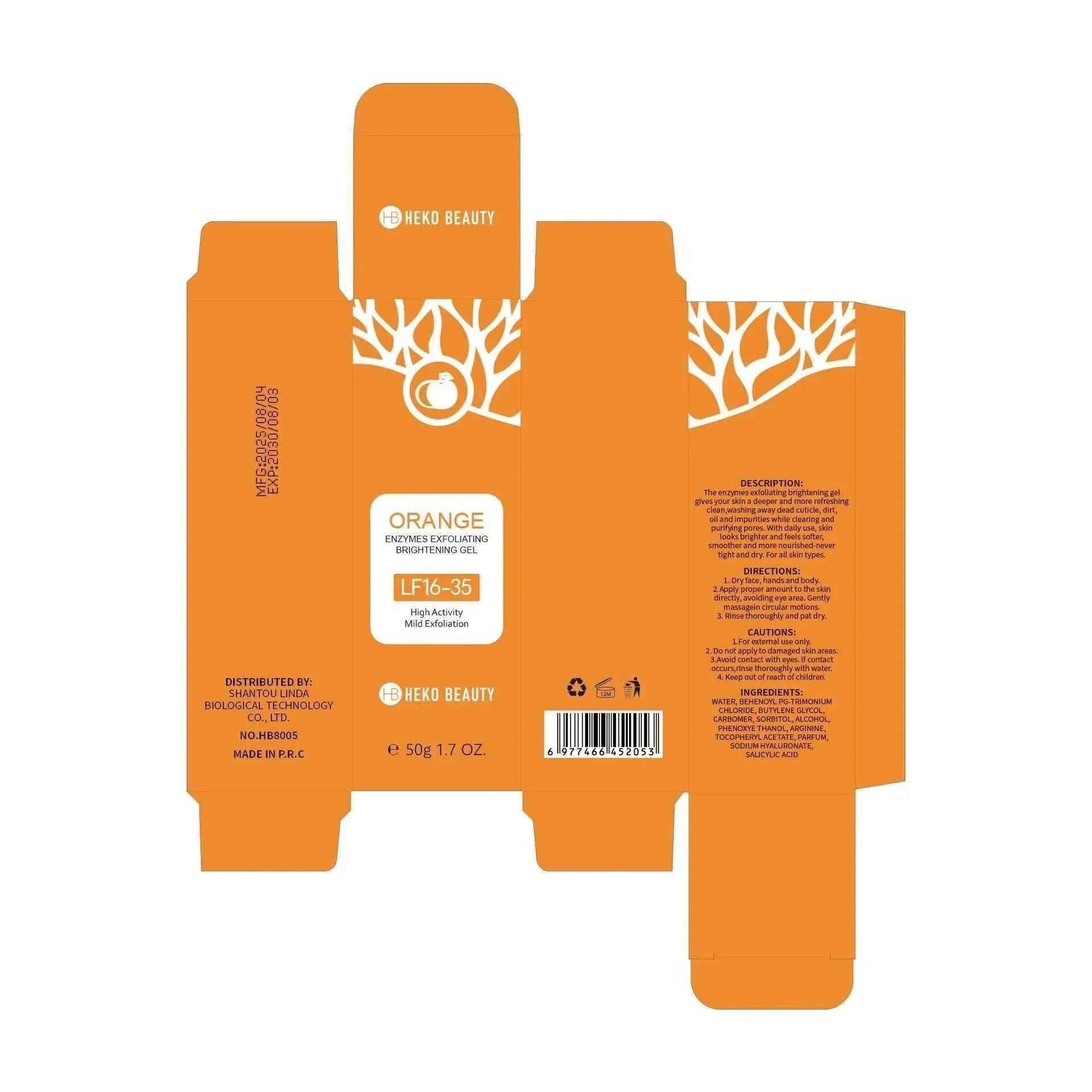 CitraGlow™ - Orange Enzyme Exfoliating Gel