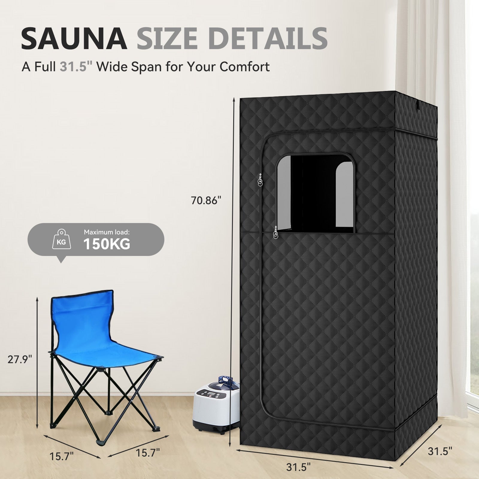 SteamSpa™ - Sauna Room 50% Off - Luau Loot
